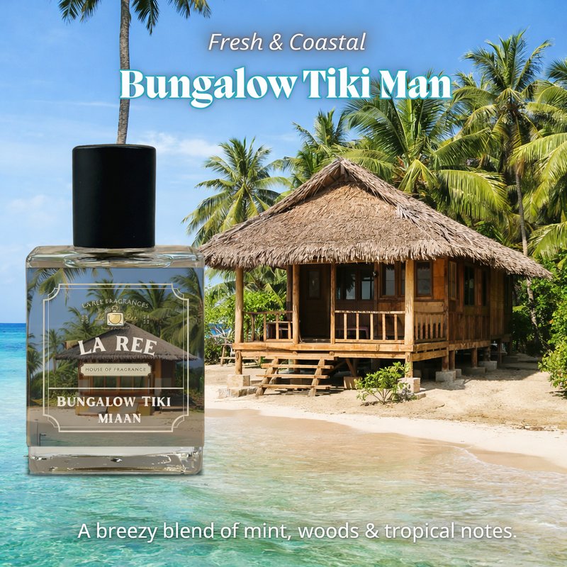 La Ree Fragrances Bungalow Tiki Man
